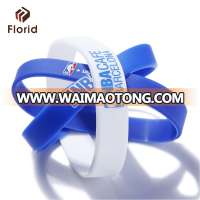 fashion sport gift silicone bracelet for couple Debossed logo