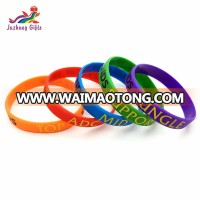 Custom Silicon Bracelet Promotional Sport Silicon Wristband for teens