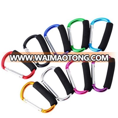 HXY Custom 14cm 16cm 18cm Size Large Carabiner With Foam