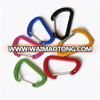 HXY Factory Direct Outdoor Portable Wholesale Mini Aluminum Carabiner Clips With Competitive Price