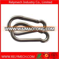 Stainless Steel Carabiner Spring Snap Hook for Chain Rigging